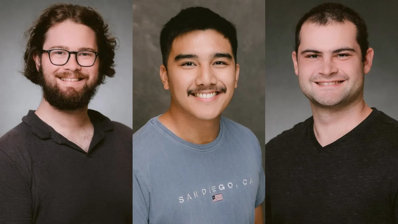 James Alltop, Ian Llaneza, and Andrew Poweleit